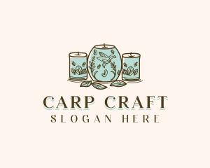 Handmade Candle Design Craft logo design