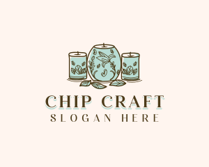 Craft Candle Decor logo design