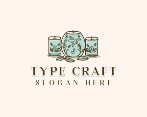 Craft Candle Decor logo design