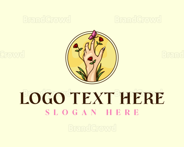 Floral Hand Therapy Logo