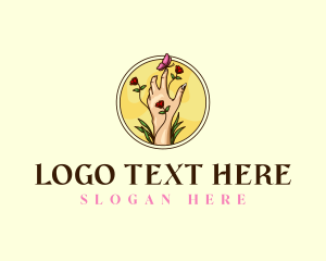 Floral Hand Therapy Logo