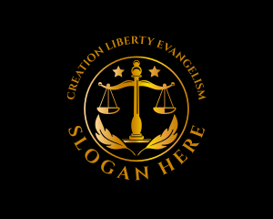 Justice Legal Firm logo design