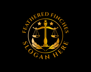 Justice Legal Firm logo design