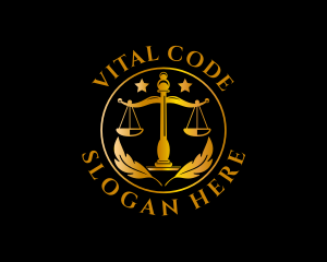 Constitution - Justice Legal Firm logo design