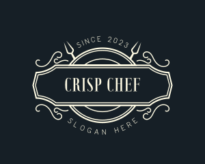 Luxury Gastropub Roast logo design