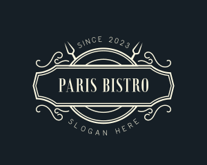 Luxury Gastropub Roast logo design