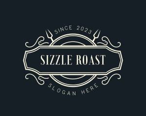 Roast - Luxury Gastropub Roast logo design