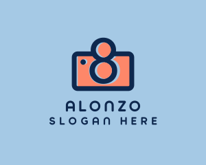 Pastel Photography Camera logo design