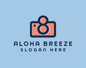 Pastel Photography Camera logo design