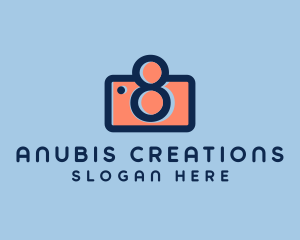 Pastel Photography Camera logo design