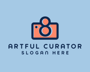 Pastel Photography Camera logo design