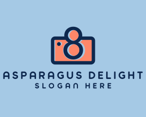 Pastel Photography Camera logo design