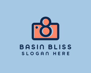 Pastel Photography Camera logo design