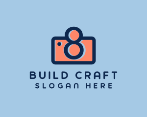 Pastel Photography Camera logo design