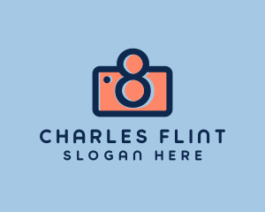 Pastel Photography Camera logo design