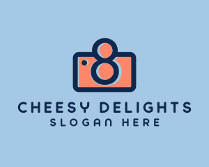 Pastel Photography Camera logo design