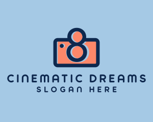 Pastel Photography Camera logo design