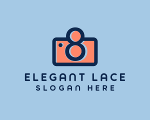 Pastel Photography Camera logo design