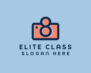 Pastel Photography Camera logo design