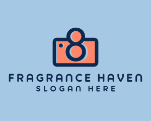 Pastel Photography Camera logo design