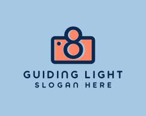 Pastel Photography Camera logo design