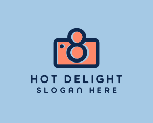 Pastel Photography Camera logo design