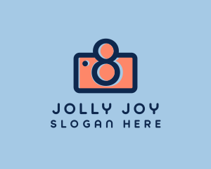 Pastel Photography Camera logo design