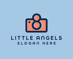 Pastel Photography Camera logo design