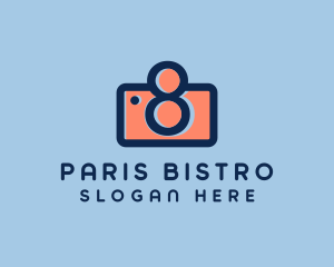 Pastel Photography Camera logo design