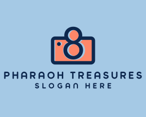 Pastel Photography Camera logo design