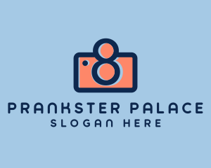 Pastel Photography Camera logo design