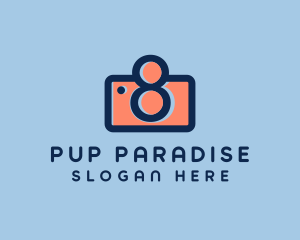 Pastel Photography Camera logo design