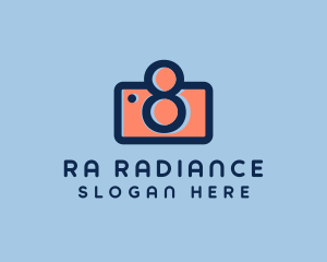 Pastel Photography Camera logo design