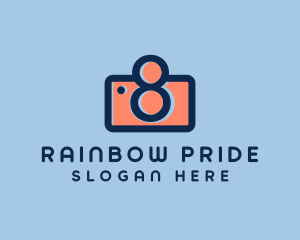 Pastel Photography Camera logo design