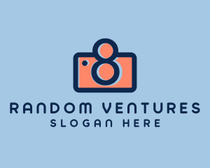 Pastel Photography Camera logo design