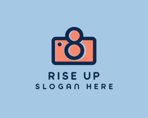 Pastel Photography Camera logo design