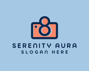 Pastel Photography Camera logo design