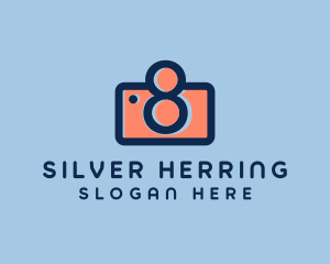 Pastel Photography Camera logo design