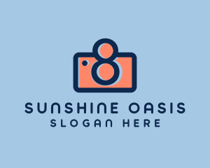 Pastel Photography Camera logo design