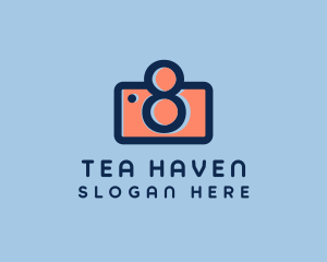 Pastel Photography Camera logo design