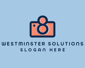 Pastel Photography Camera logo design