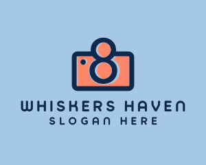 Pastel Photography Camera logo design