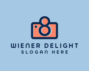 Pastel Photography Camera logo design