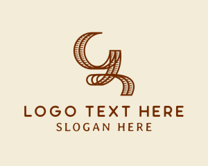 Ornate Fashion Ribbon logo design