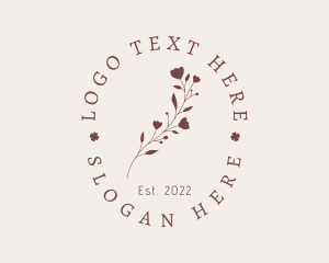 Ecology - Rustic Flower Beauty Spa logo design