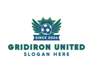 Football - Soccer Football Team logo design