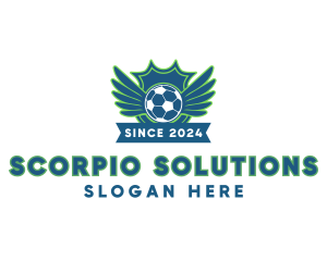 Soccer Football Team logo design