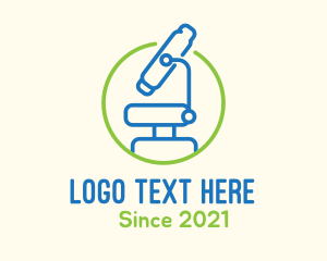 Microbiology - Microbiological Science Lab logo design