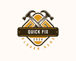 Hammer Builder Utility logo design