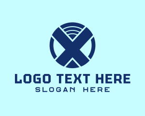 Internet - Digital Internet Signal logo design